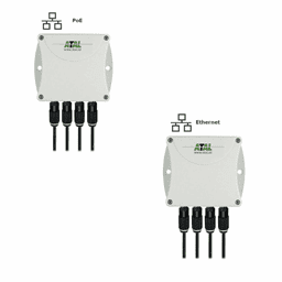 Toon details voor EPND-4S Ethernet monitoring systeem met 4 sensor aansluitingen voor temperatuur en RV Afbeelding van EPND-4S Ethernet monitoring systeem met 4 sensor aansluitingen voor temperatuur en RV